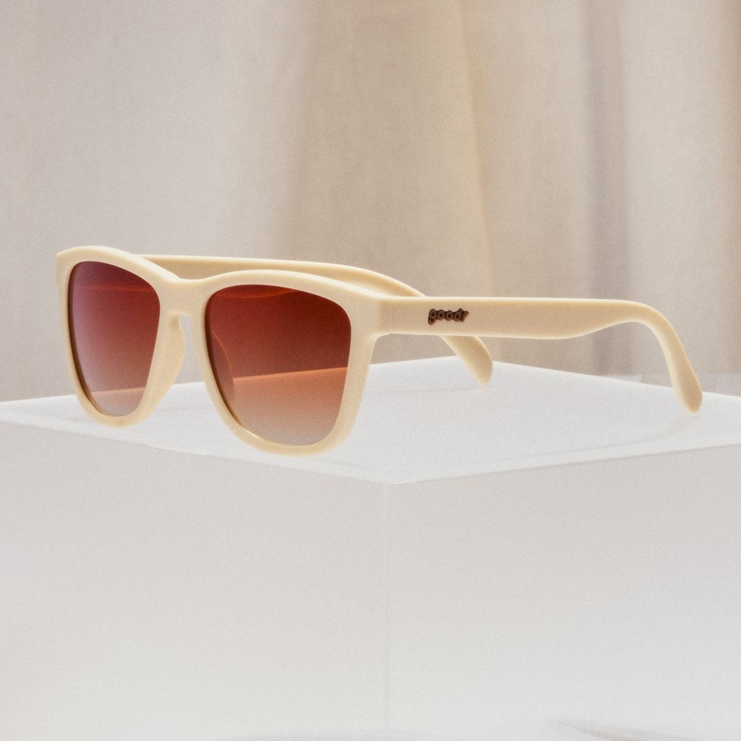 Packaging image for Rare Air Discs Toasted Marshmallow Magic OG polarized sunglasses accessories in a 4-pack.