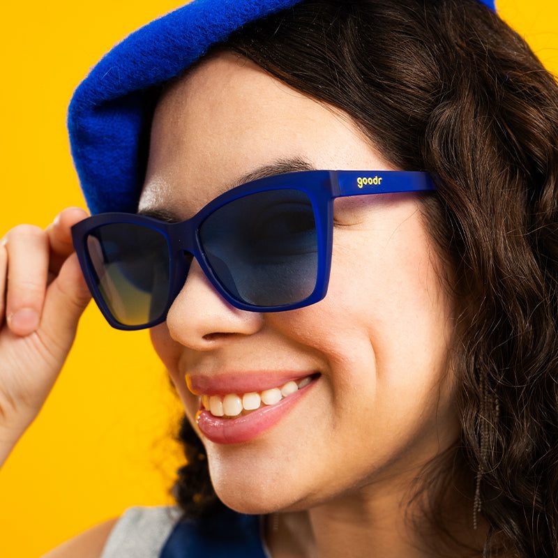 "Rare Air Discs Pop Art Prodigy Polarized Pop G sunglasses in packaging, stylish accessories with vibrant design and polarized lenses"