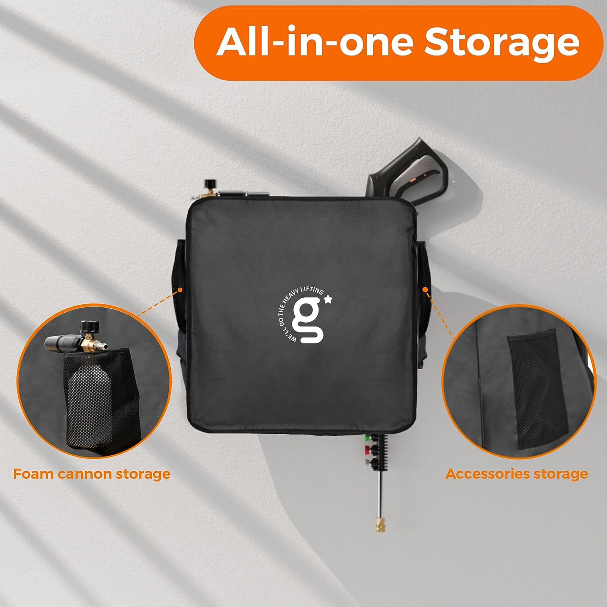 Grandfalls Retractable Pressure Washer Cover - OVERLANDERS Outfitter