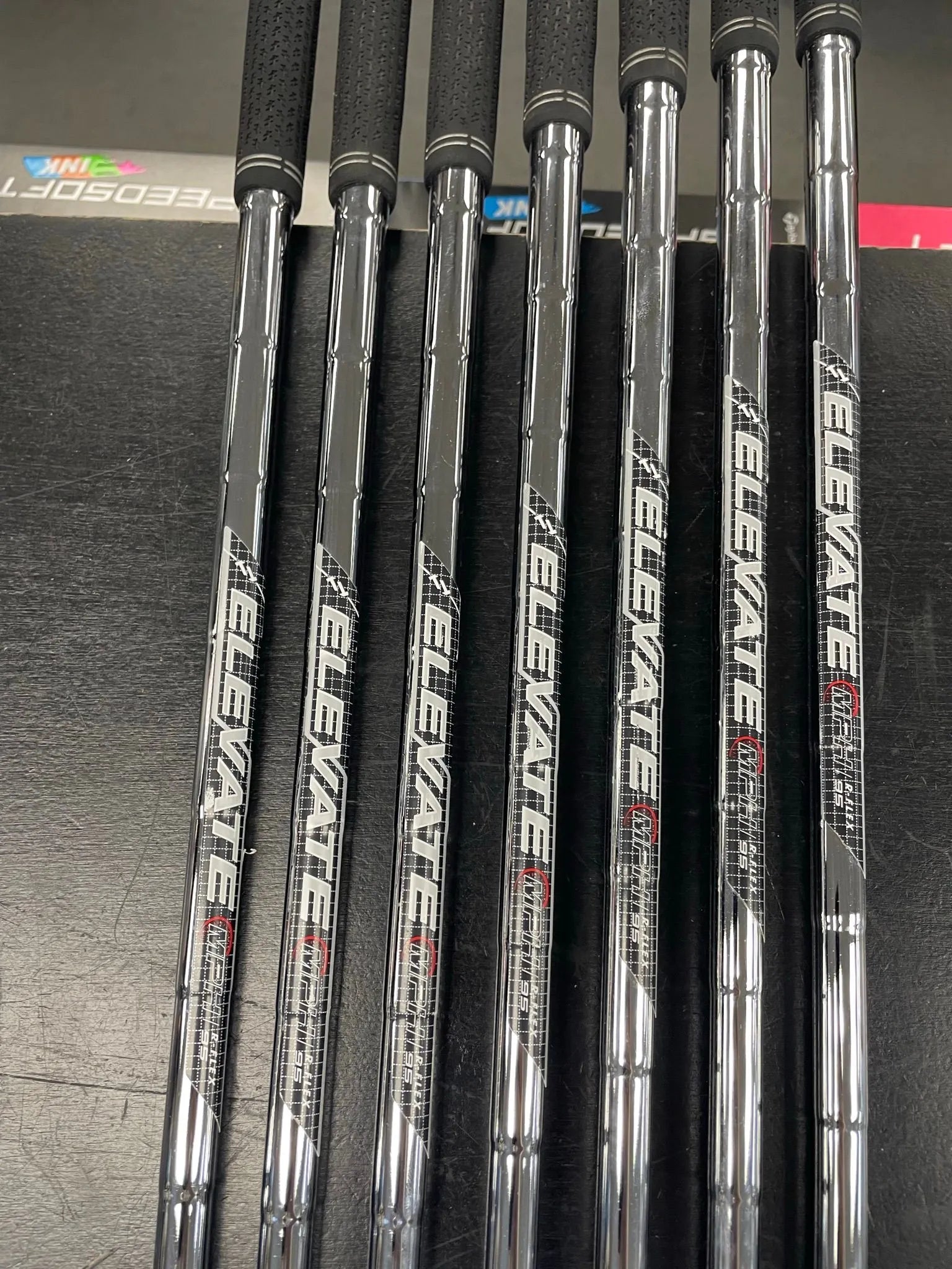 Used Callaway Paradym Ai Smoke Max fast iron set for golf, featuring lightweight design and advanced technology, by ParWestGolf.
