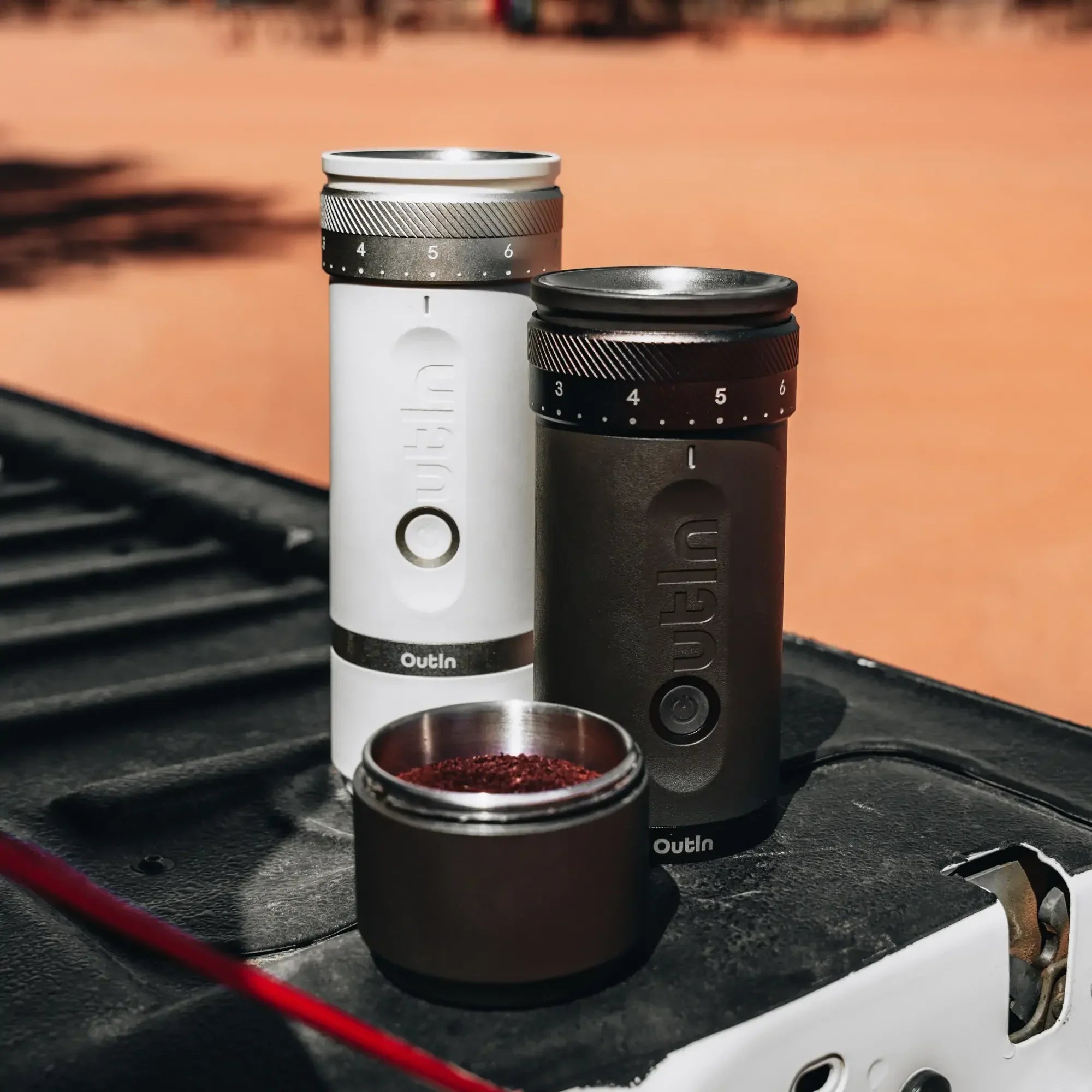 OutIn Fino Portable Electric Coffee Grinder - OVERLANDERS Outfitter