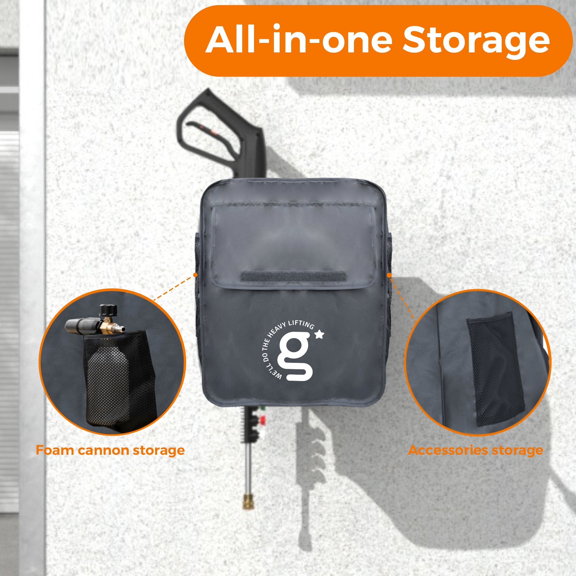 Grandfalls Retractable Pressure Washer Cover - OVERLANDERS Outfitter