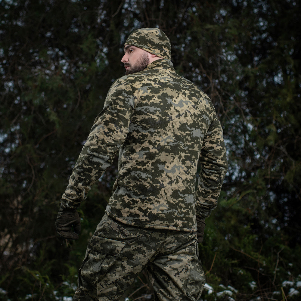 M-Tac Delta Fleece Jacket - Tactical Underwear Top Sweater 1/4 Zip - We The Collective