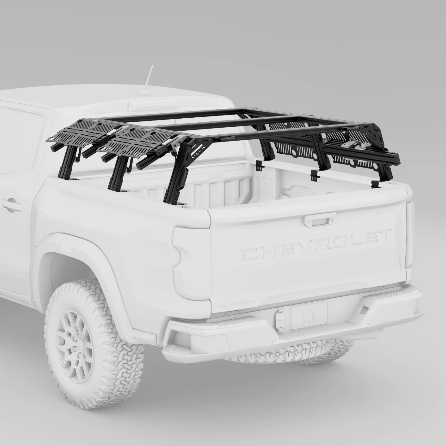 Chevy Colorado / GMC Canyon Bed Rack | XTR3 Popular Builds + MOLLE Packages - OVERLANDERS Outfitter