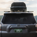 Luno® 4Runner trunk window screen accessory, showcasing a fitted design for enhanced ventilation and protection.