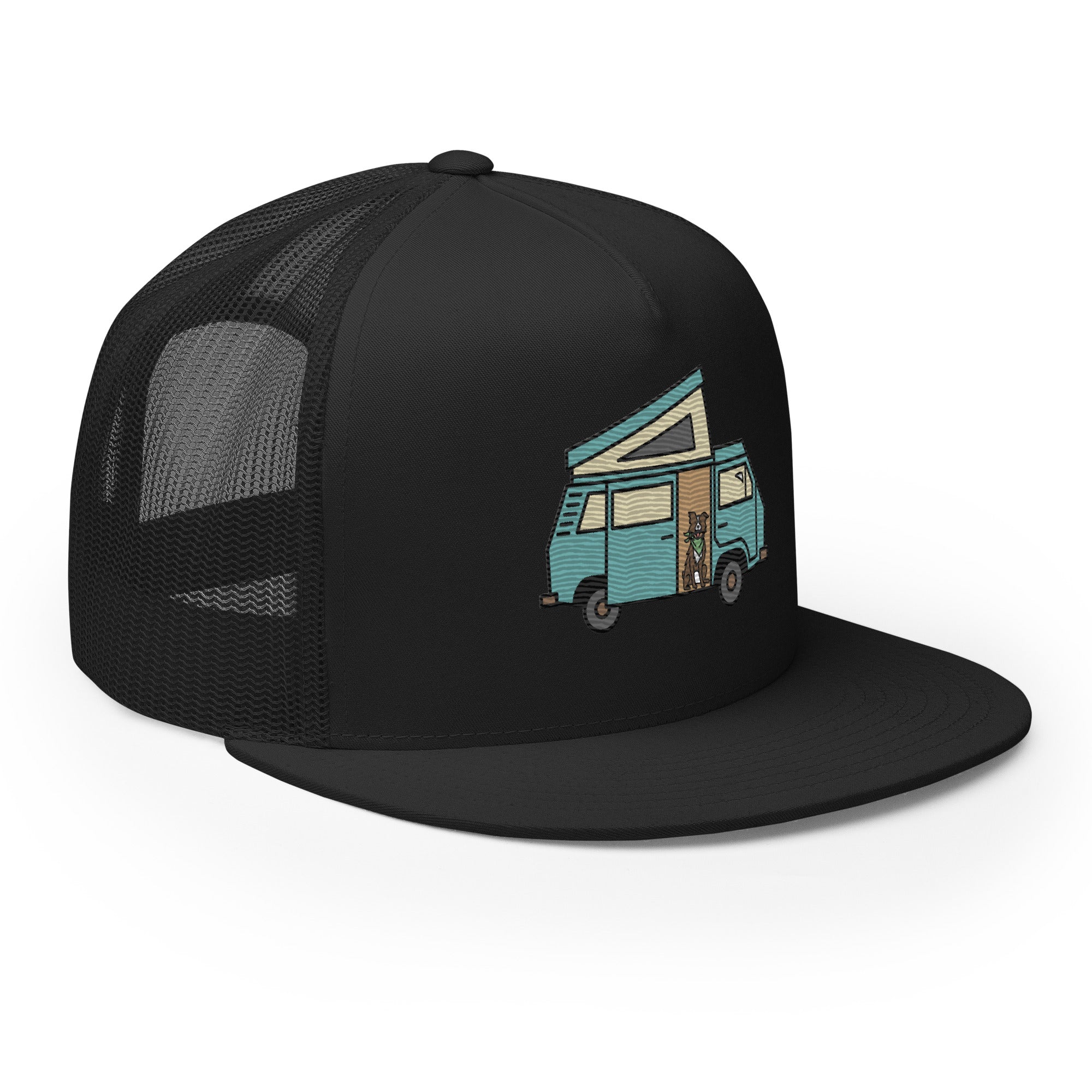 Dog in Van Trucker Cap - OVERLANDERS Outfitter