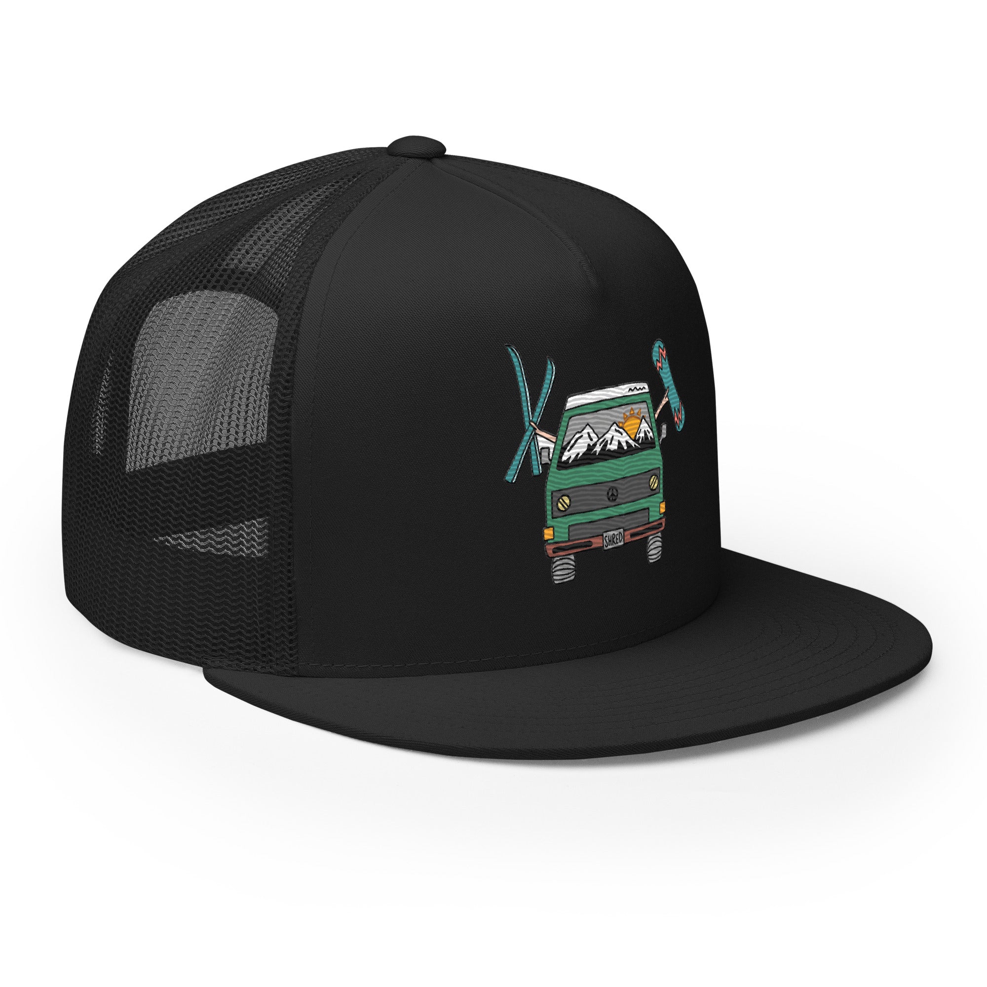 Shred Van Trucker Hat - OVERLANDERS Outfitter