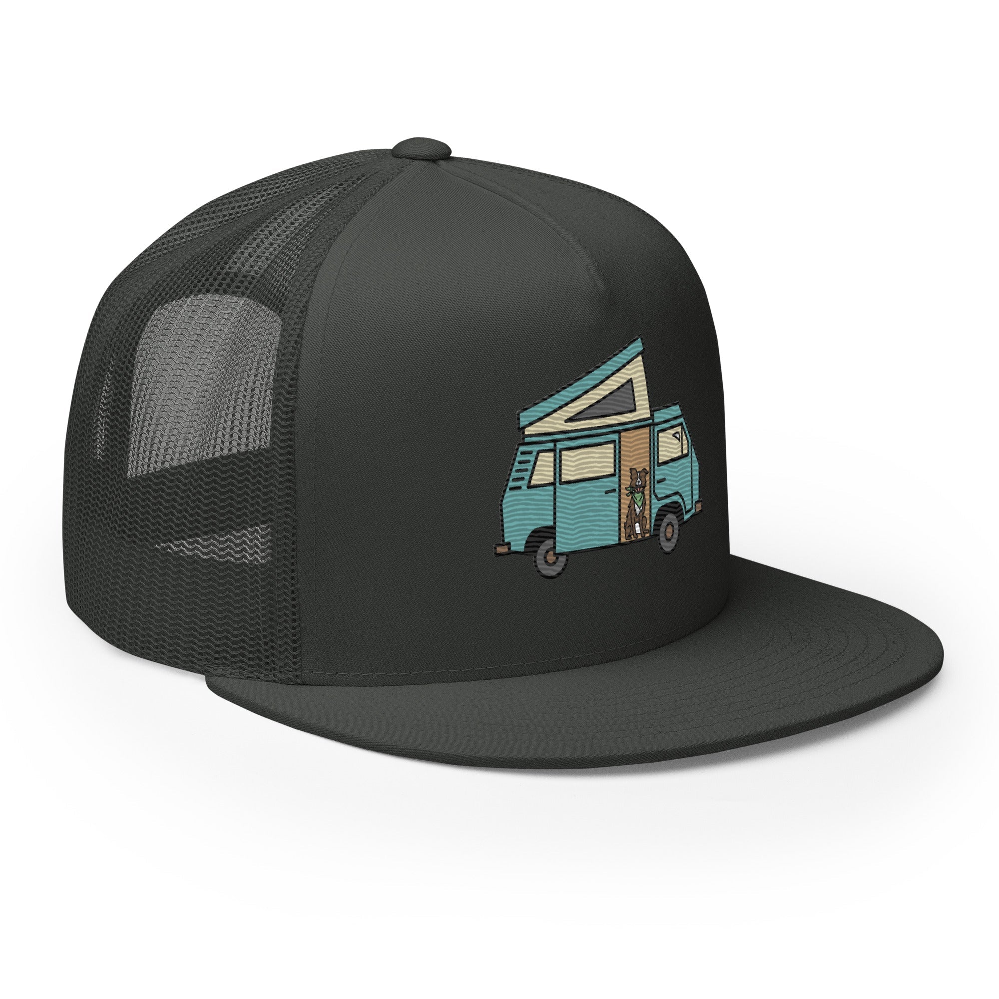 Dog in Van Trucker Cap - OVERLANDERS Outfitter