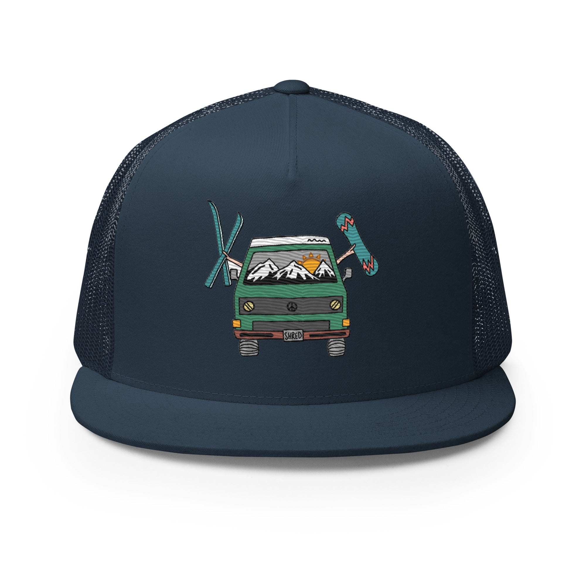 Shred Van Trucker Hat - OVERLANDERS Outfitter