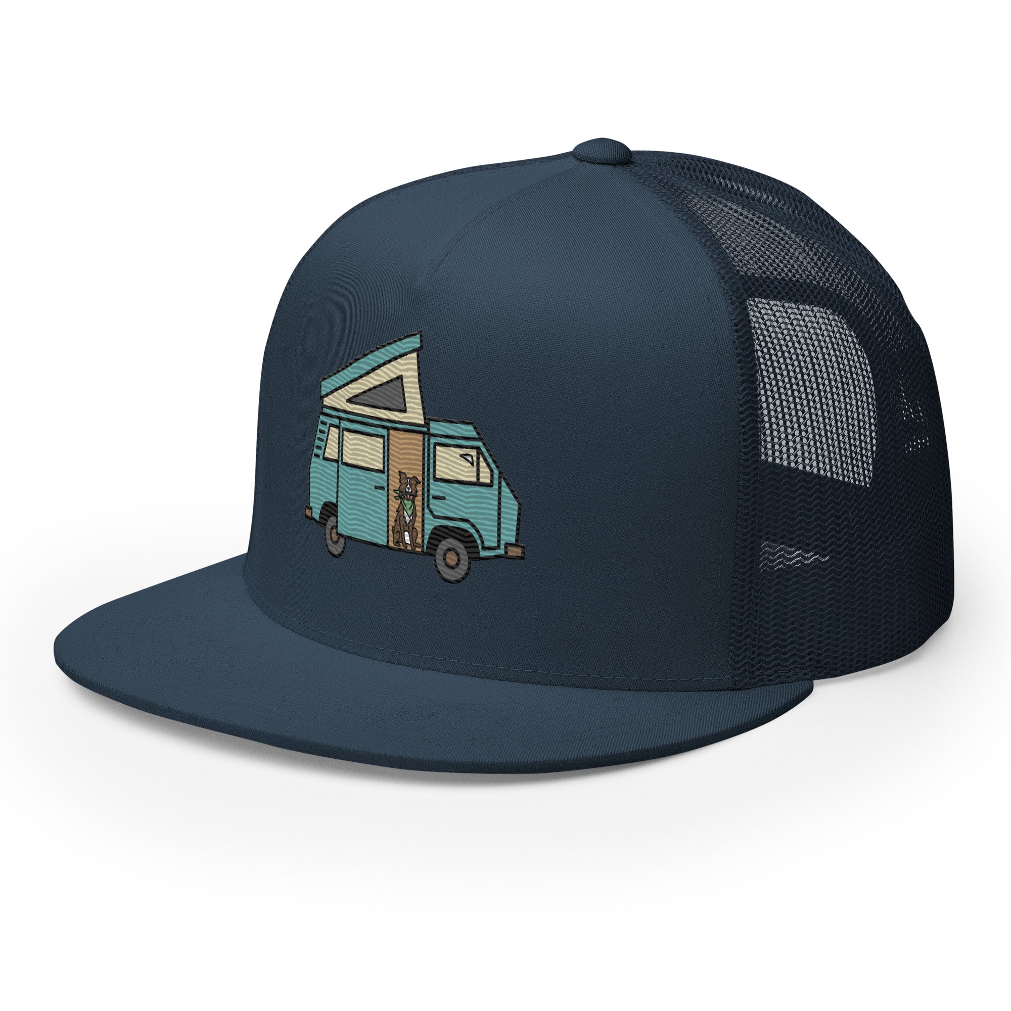 Dog in Van Trucker Cap - OVERLANDERS Outfitter