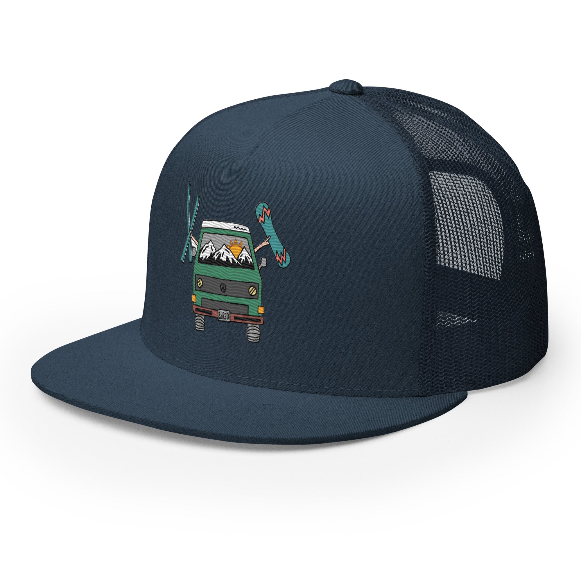 Shred Van Trucker Hat - OVERLANDERS Outfitter