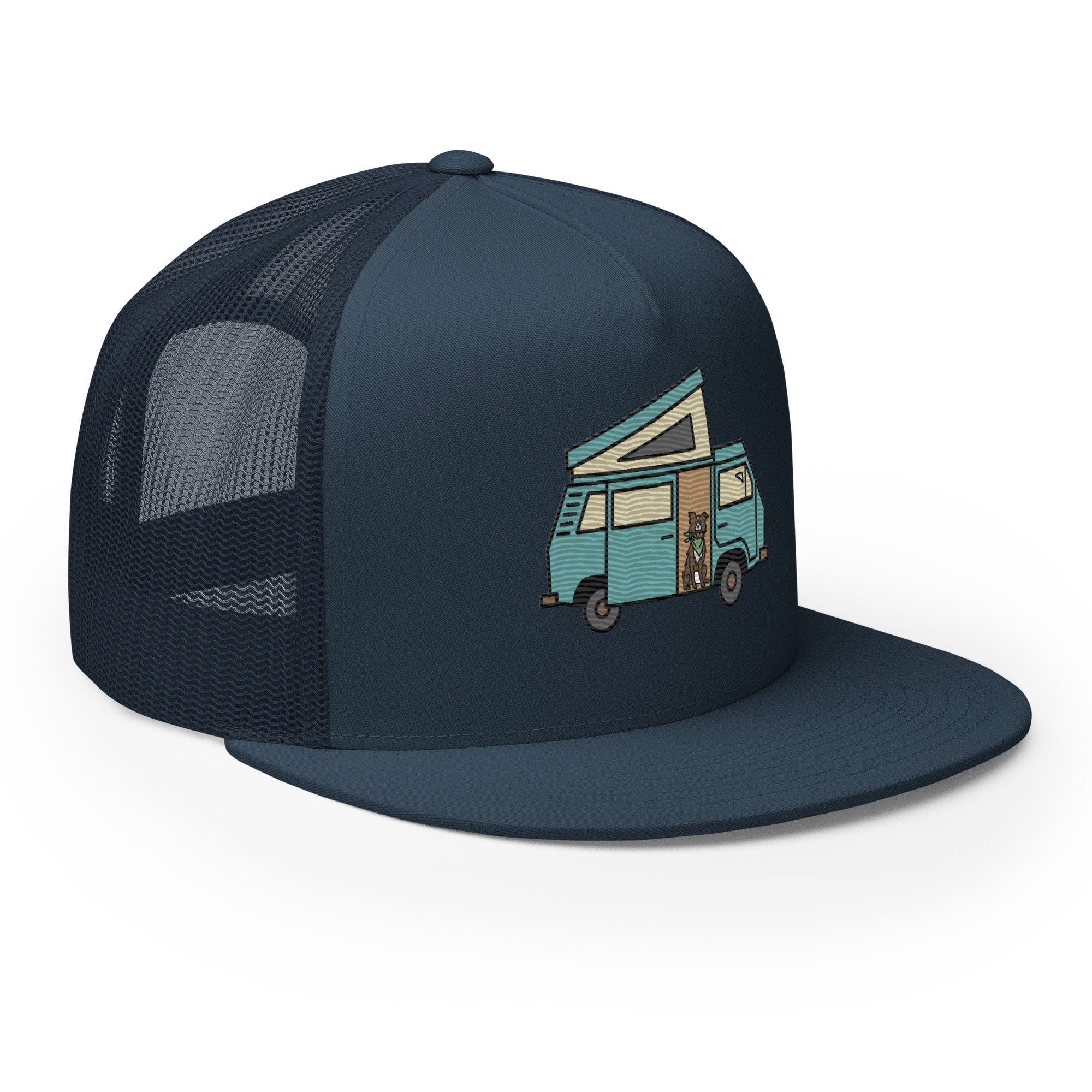 Dog in Van Trucker Cap - OVERLANDERS Outfitter
