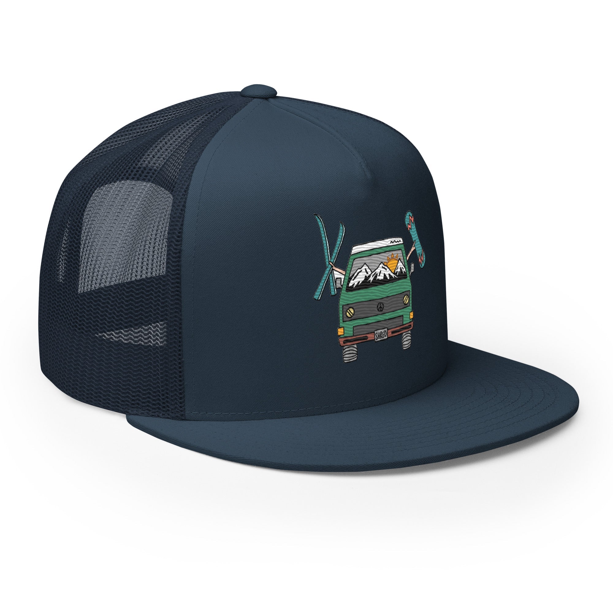 Shred Van Trucker Hat - OVERLANDERS Outfitter