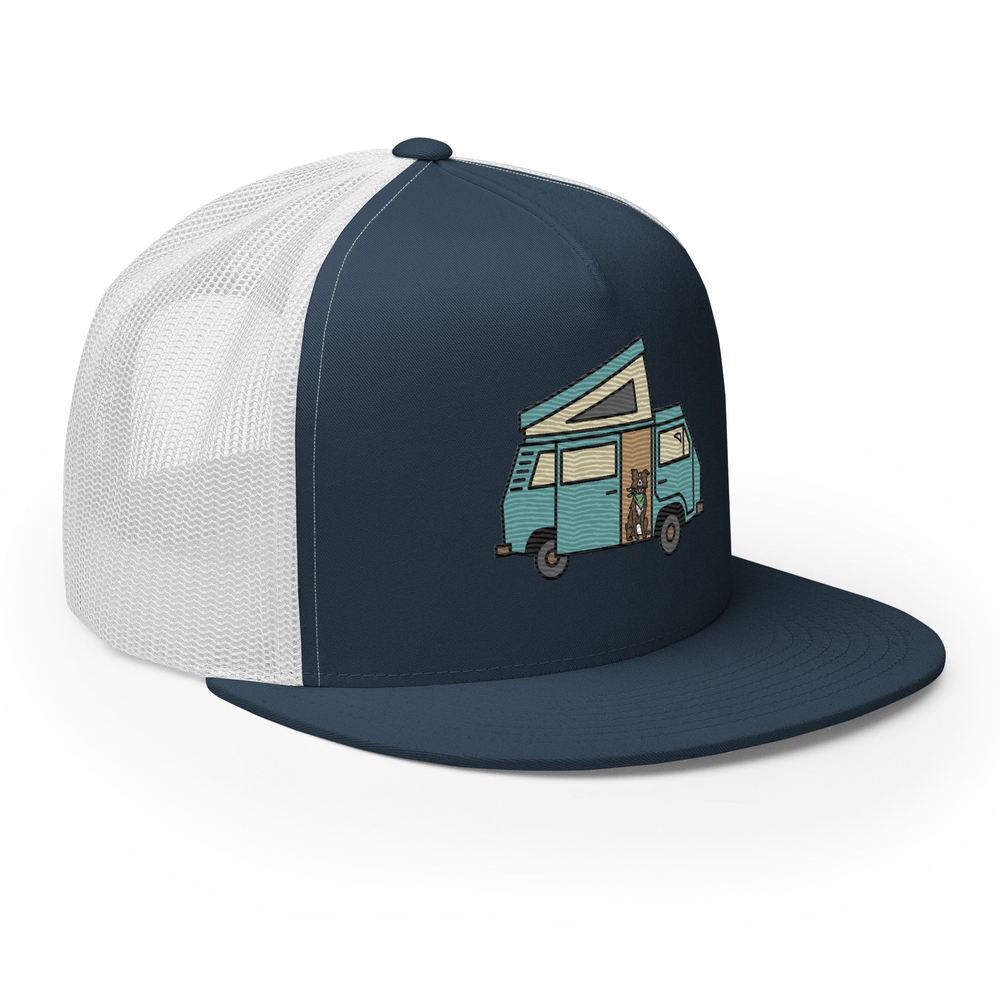 Dog in Van Trucker Cap - OVERLANDERS Outfitter