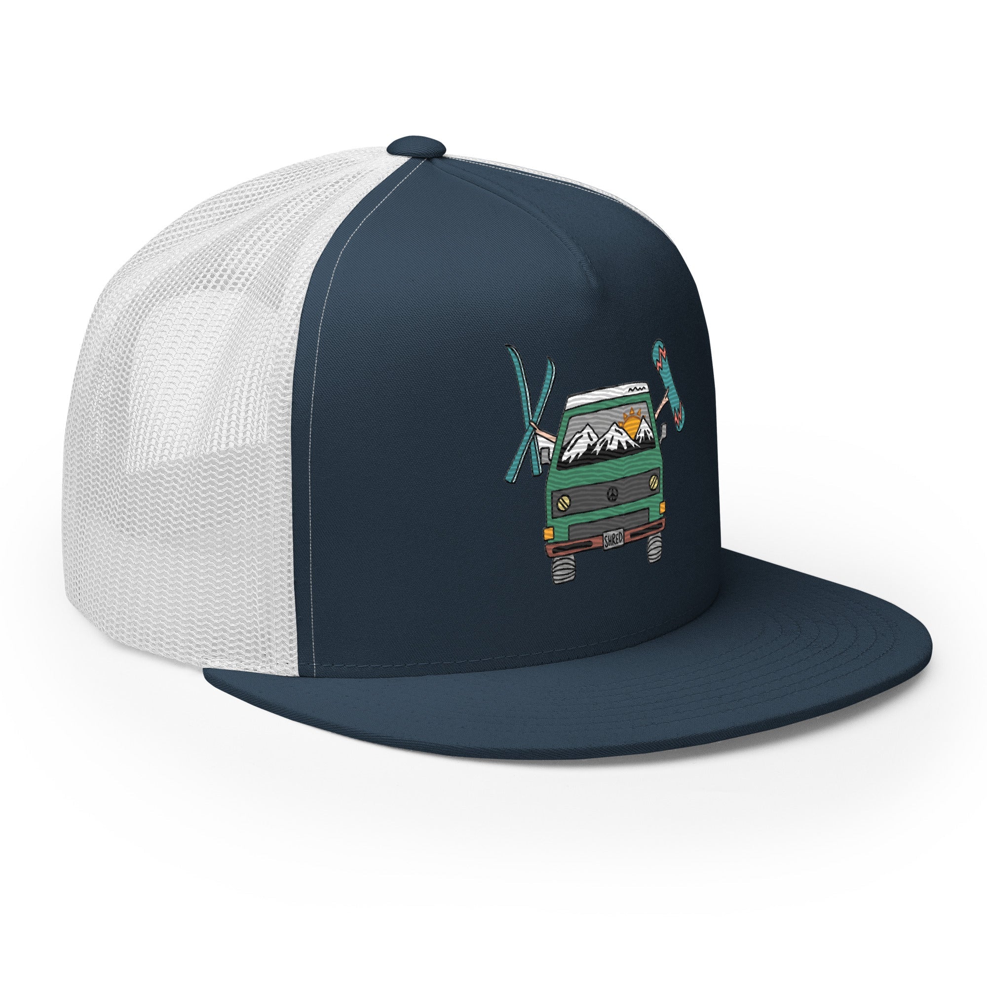 Shred Van Trucker Hat - OVERLANDERS Outfitter