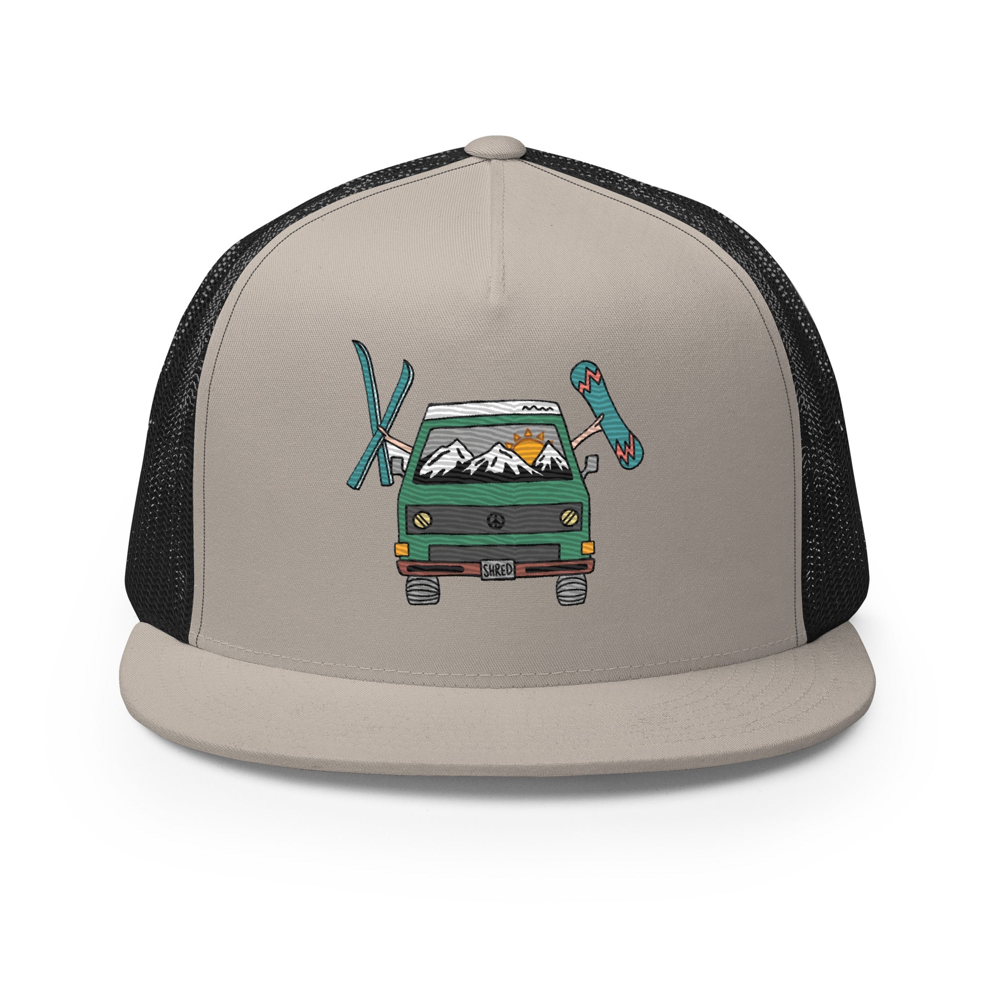 Shred Van Trucker Hat - OVERLANDERS Outfitter