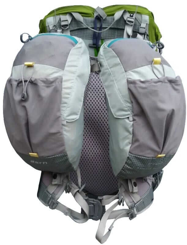 Light Hiking Gear Aarn Featherlite Freedom backpack in 50 or 55 liters, designed for light hiking and multi-day adventures.