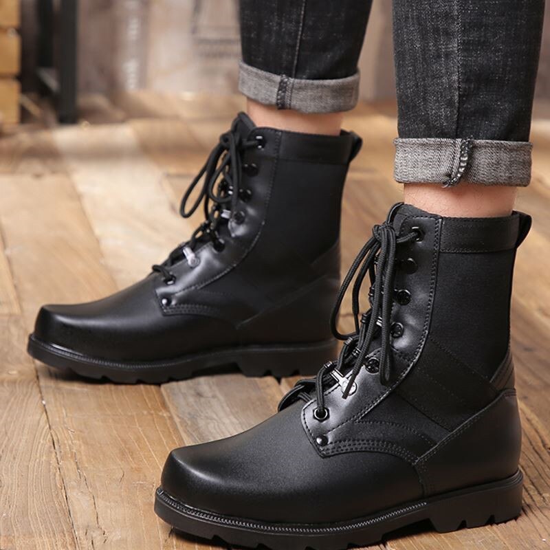 Cold Weather Combat Boots: Wool Lined for Ultimate Warmth and Comfort - OVERLANDERS Outfitter