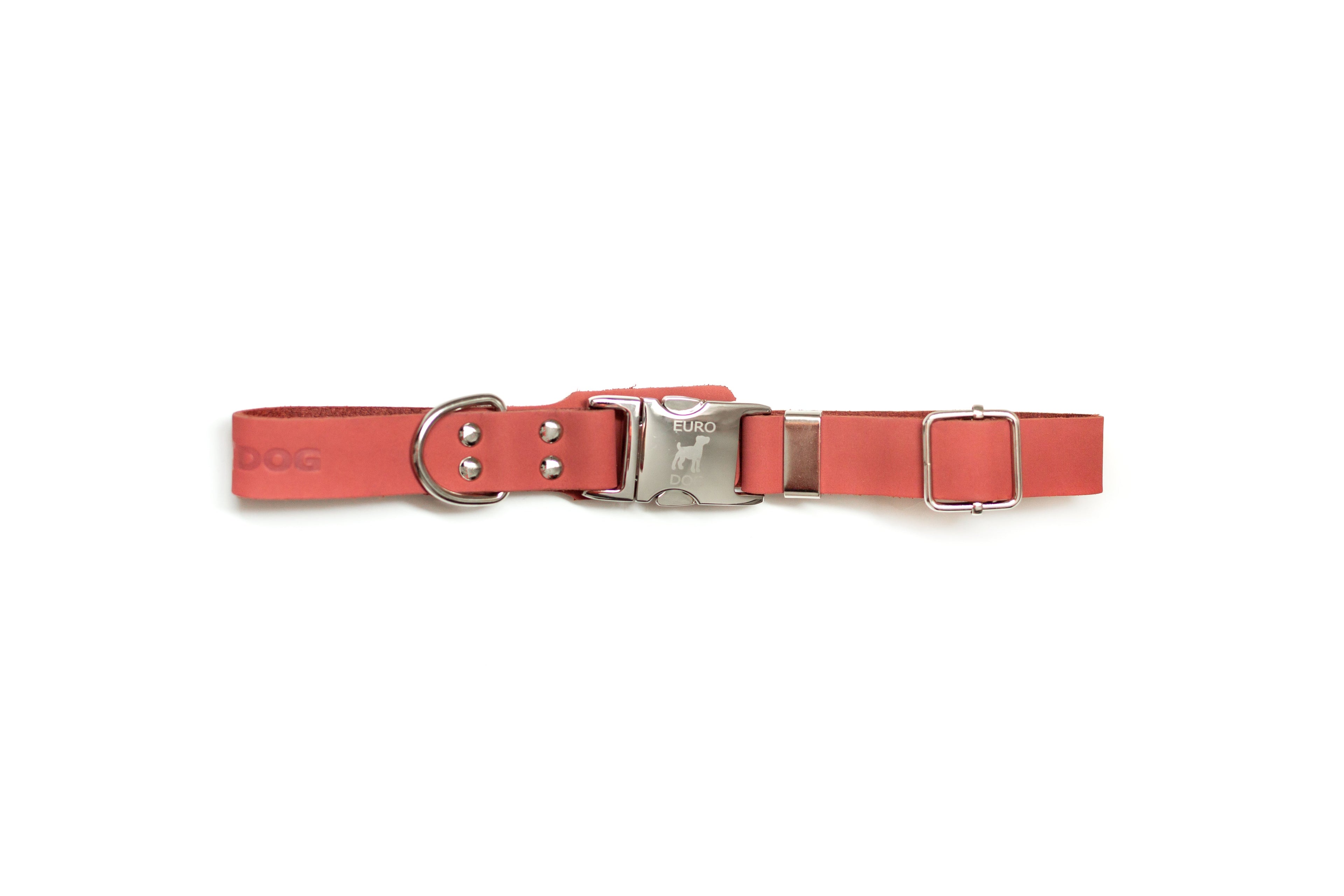 Modern Style Quick-Release Coral Reef Leather Dog Collar - OVERLANDERS Outfitter