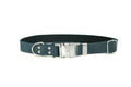 Modern Style Quick-Release Blue Jeans Leather Dog Collar - OVERLANDERS Outfitter
