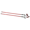 Attwood LED Lighted Trailer Guide-Ons by Wake World Parts, showing illuminated guide lights on a trailer for easy alignment.