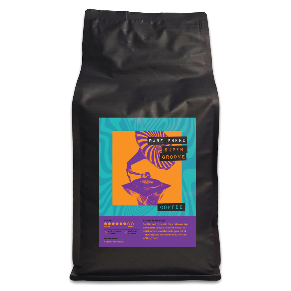Bulk Dark Roast Ground Coffee, Super Groove, 5lb Bag - OVERLANDERS Outfitter