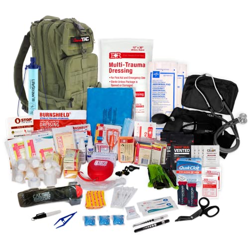Fully Stocked Rucksack Assault Trauma Tactical IFAK Kit - We The Collective