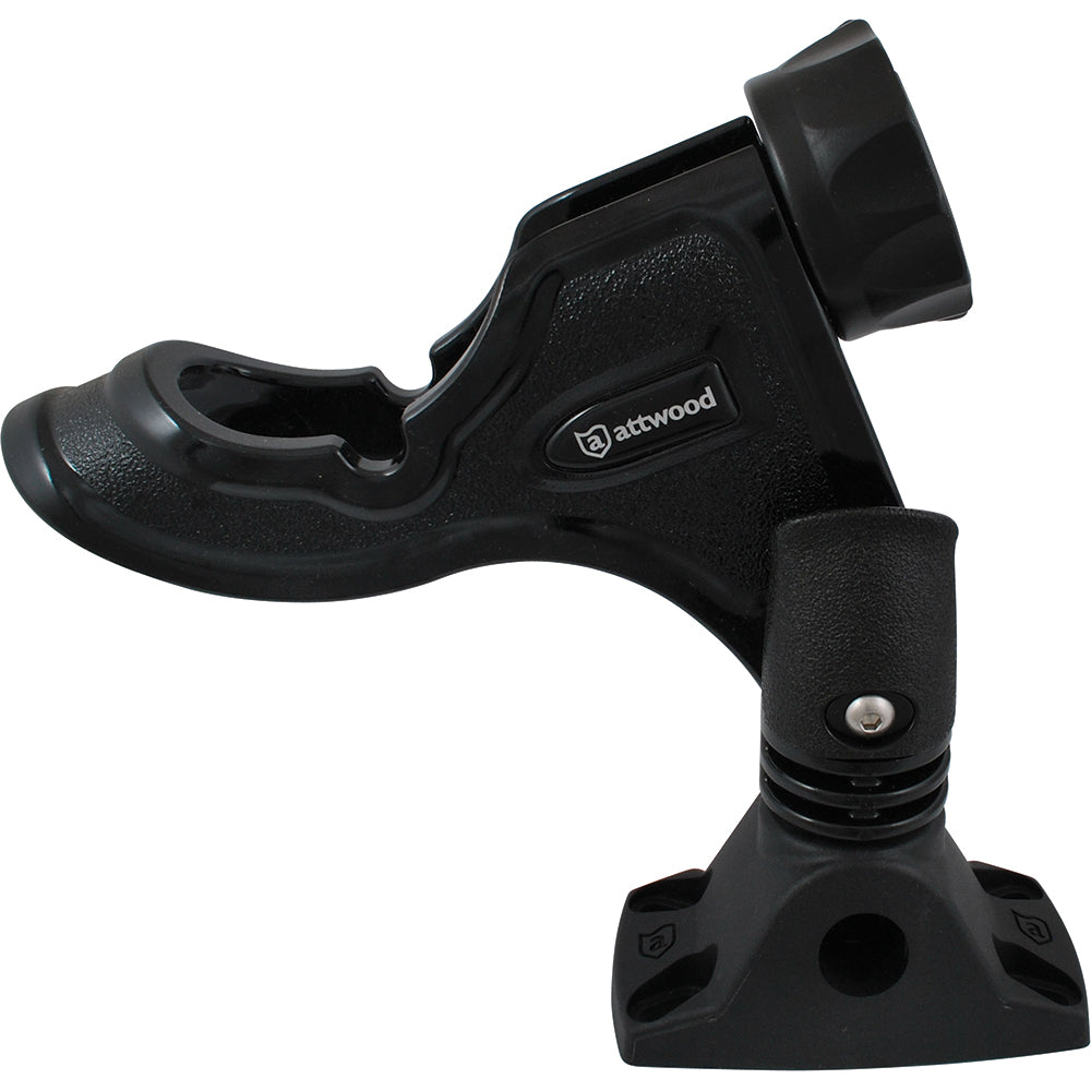 Attwood Heavy Duty Pro Series Rod Holder with Combo Mount, featuring durable construction and adjustable design.