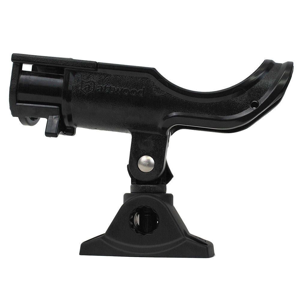 Attwood heavy duty adjustable rod holder with combo mount, designed for fishing rods, by Wake World Parts.