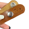 Leather Curtain Strap for Airstream Trailers with Split Bath or Single Curtain - OVERLANDERS Outfitter
