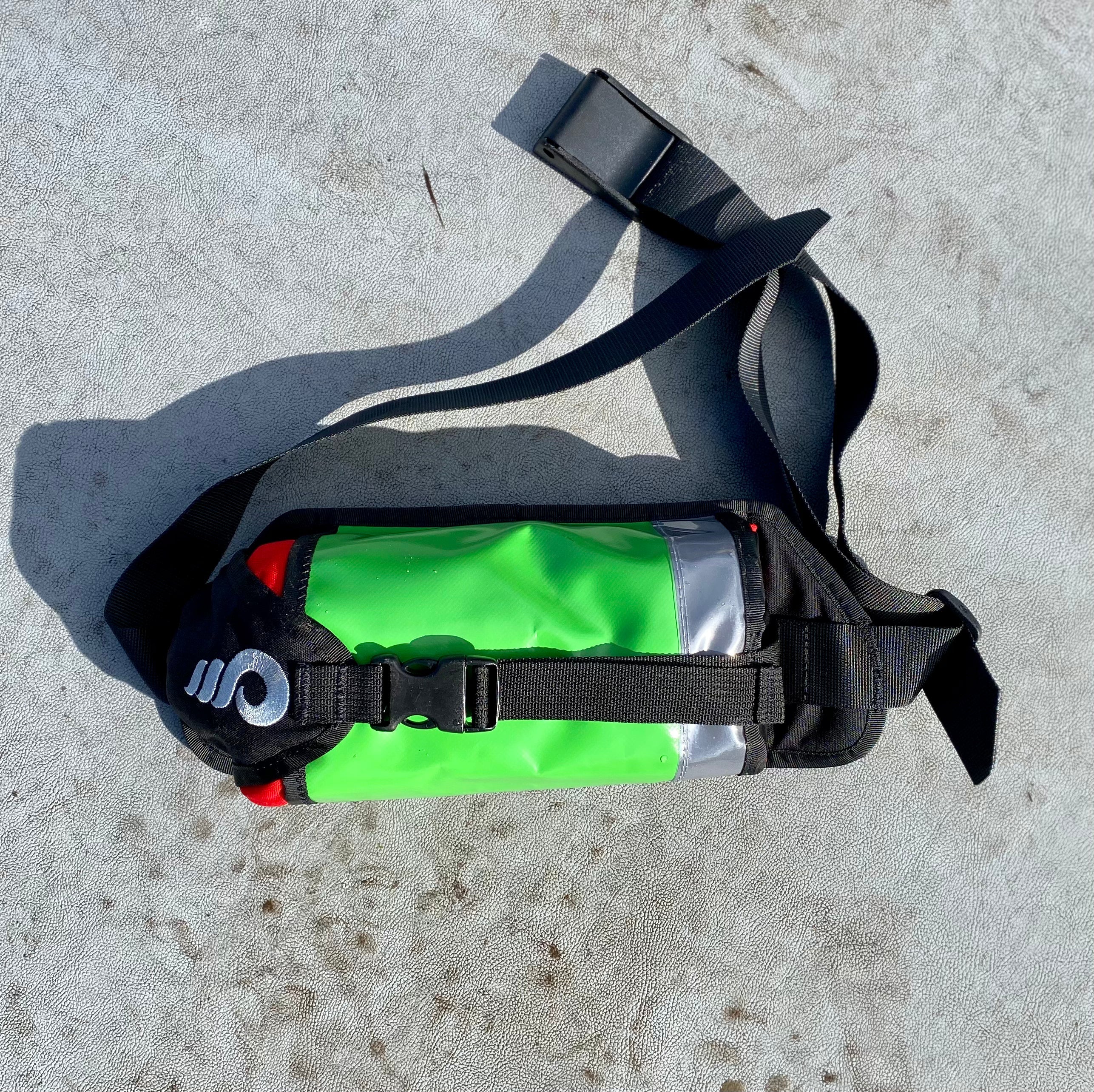 WWTC Classic 20m throw bag with bright orange exterior and durable nylon construction for water rescue and safety.