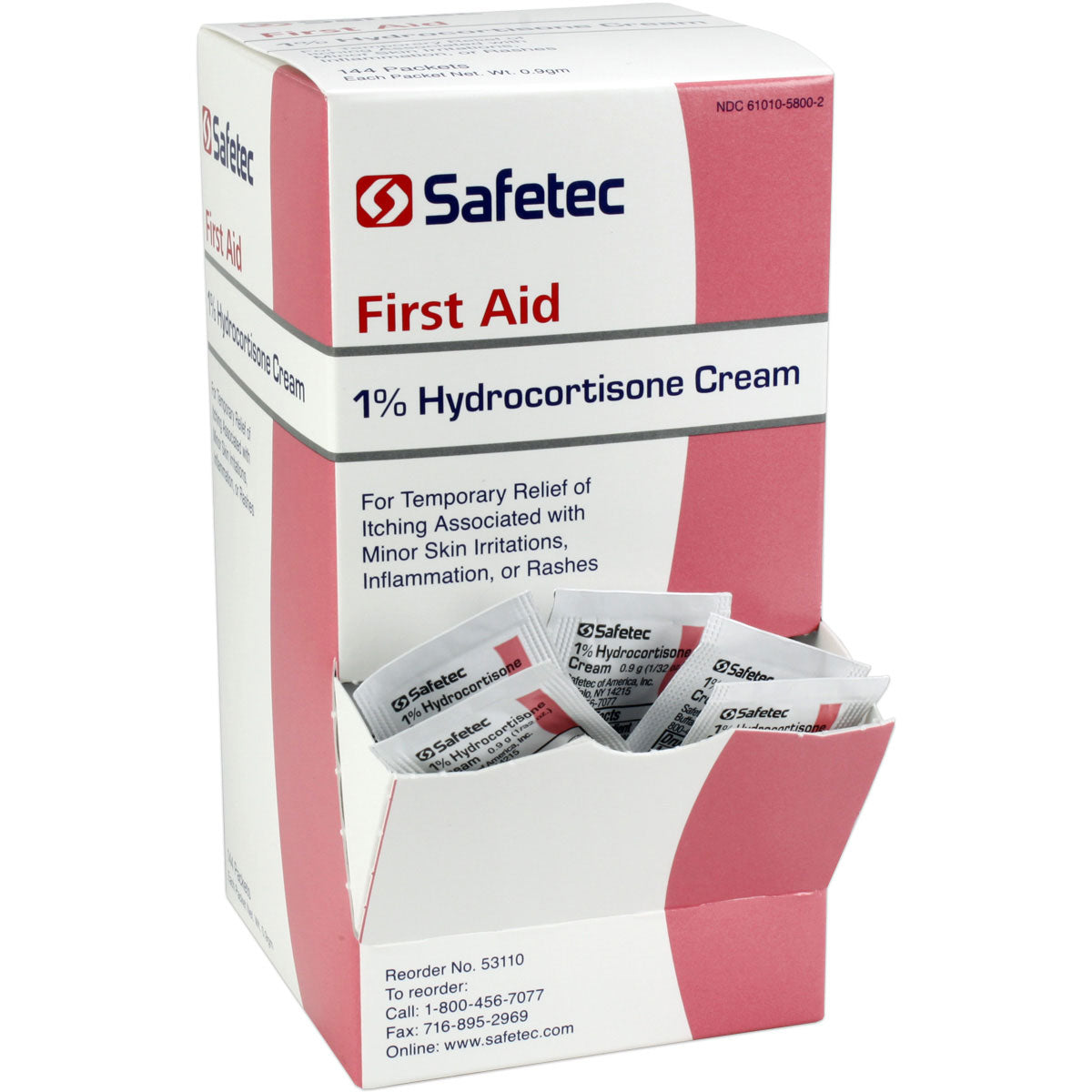 Hydrocortisone 0.9gm. Pouch, 144 per box - OVERLANDERS Outfitter
