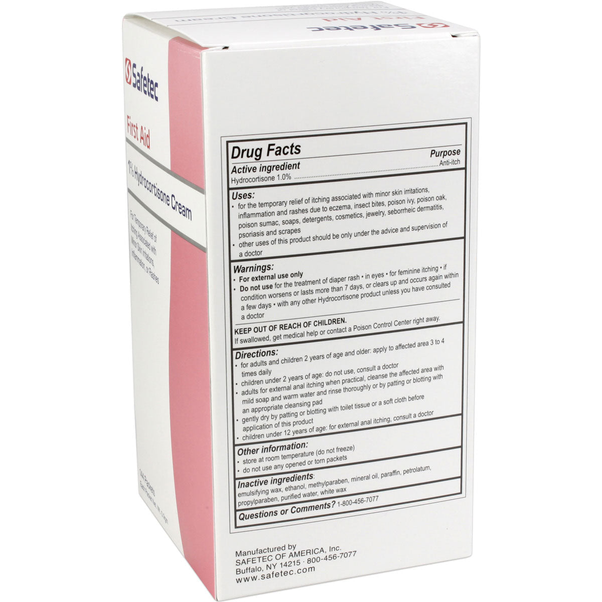 Hydrocortisone 0.9gm. Pouch, 144 per box - OVERLANDERS Outfitter
