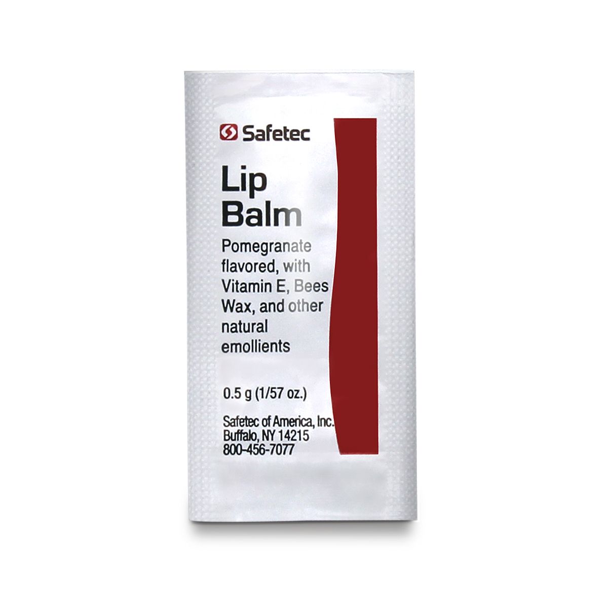 Alpenglow Readiness Supply lip balm in a 0.5g pouch, ideal for soothing and protecting dry lips.