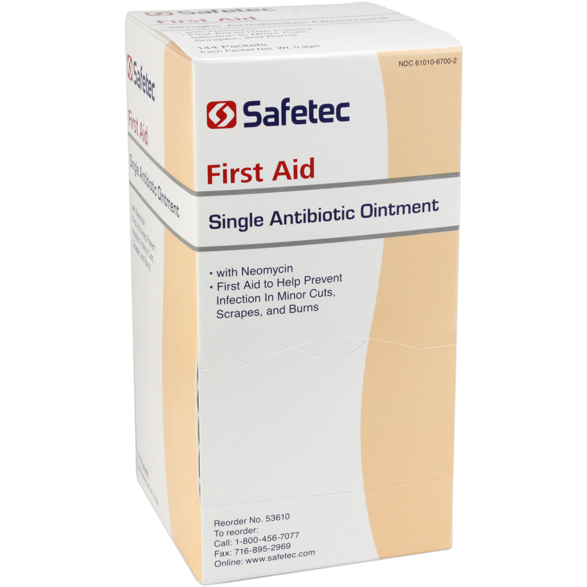 Single Antibiotic (Neomycin) .9gm. Pouch, 144 per box - OVERLANDERS Outfitter