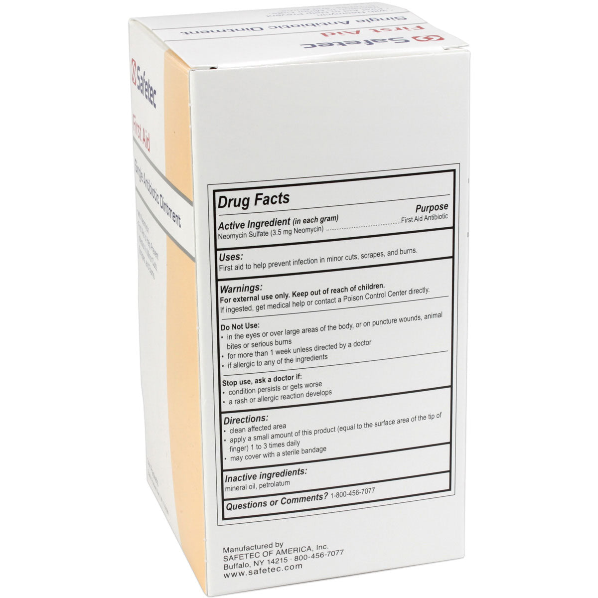 Single Antibiotic (Neomycin) .9gm. Pouch, 144 per box - OVERLANDERS Outfitter