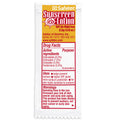 Small Quakekits sunscreen pouch containing 3.5g of sunscreen, portable medicine and topicals container, compact and lightweight.