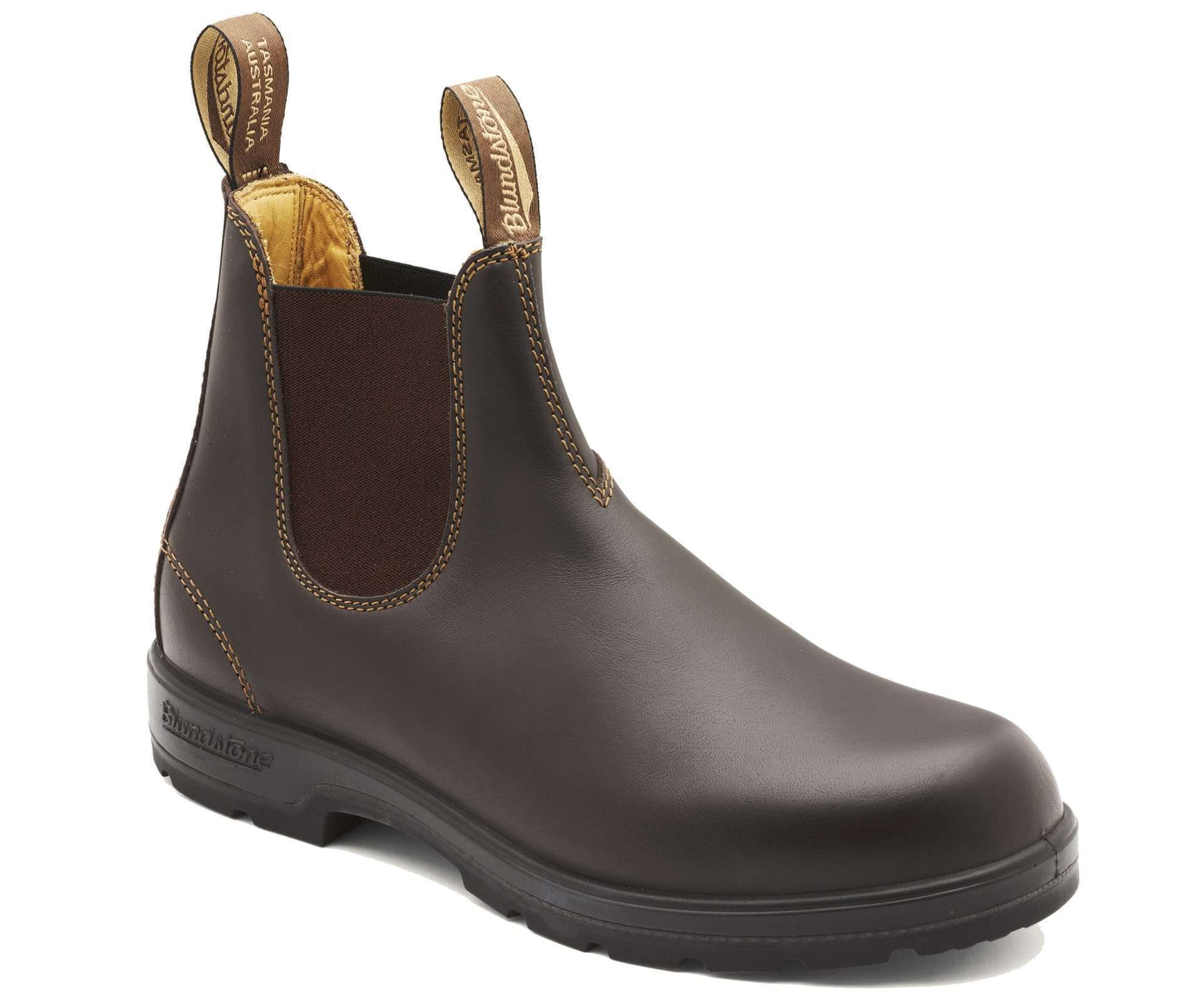 Blundstone 550 MEN'S CLASSICS CHELSEA BOOTS - WALNUT BROWN - OVERLANDERS Outfitter