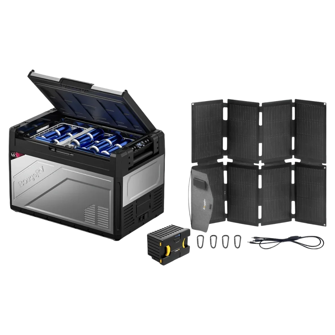 BougeRV Rocky Solar Battery Portable Fridge Kit - We The Collective