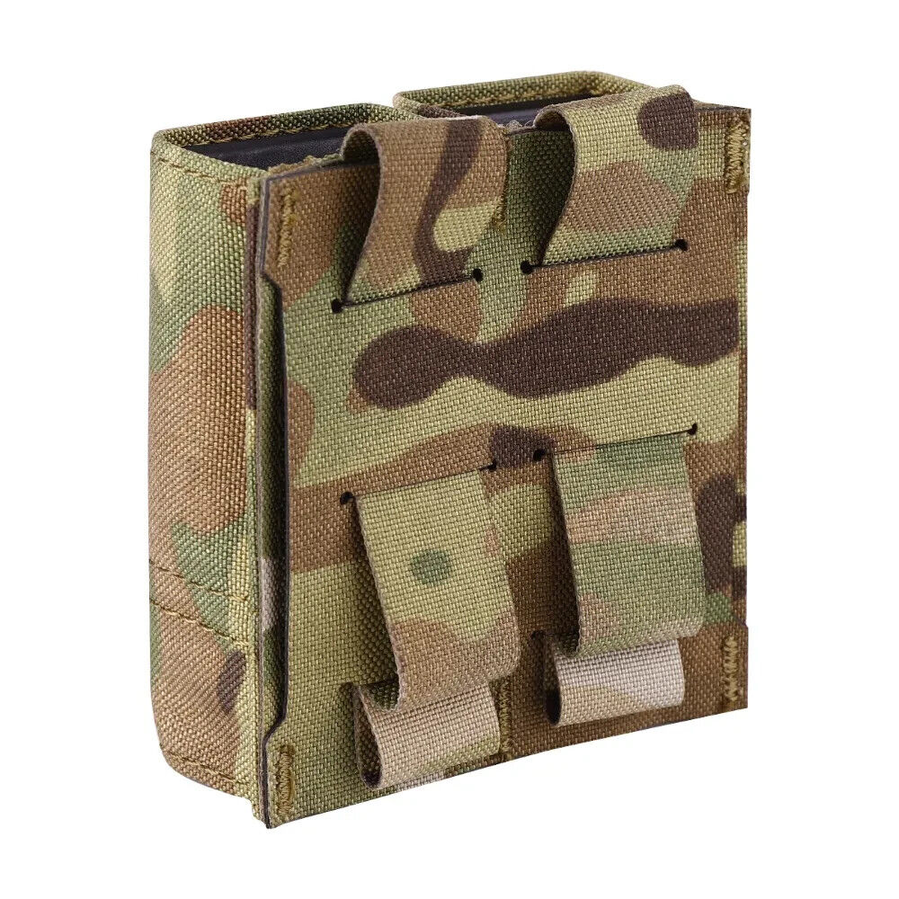 KRYDEX Tactical 9mm Pistol Magazine Pouch Mag Holder - Multicam / MOLLE Mounted - OVERLANDERS Outfitter