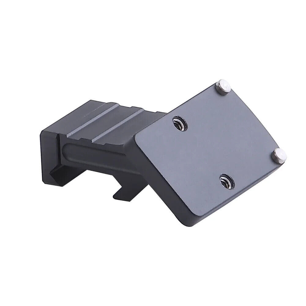 MUCTAC RMR 45° offset red dot mount in T6061 aluminum, lightweight at 1.48oz, designed for optic accessories.