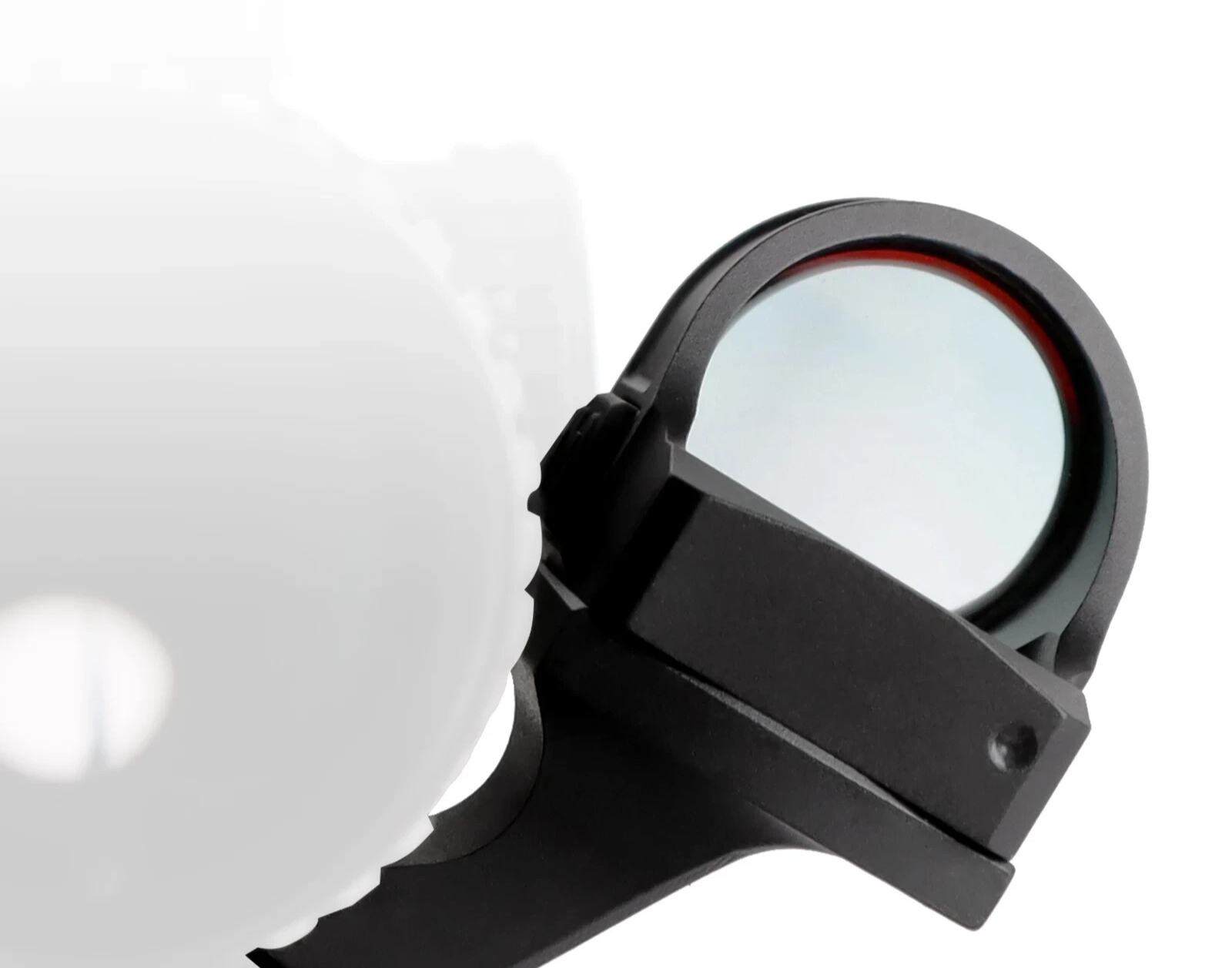 MUCTAC RMR 35° Offset red dot mount in 6061-T6 aluminum with ambi locking, designed for optic accessories.