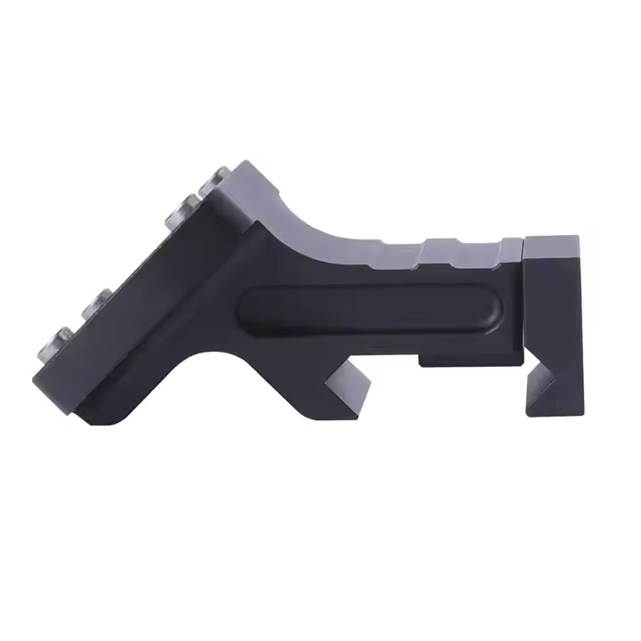 MUCTAC RMSc 45 offset red dot mount on T6061 aluminum with quick-release lever, lightweight design for firearm optics.