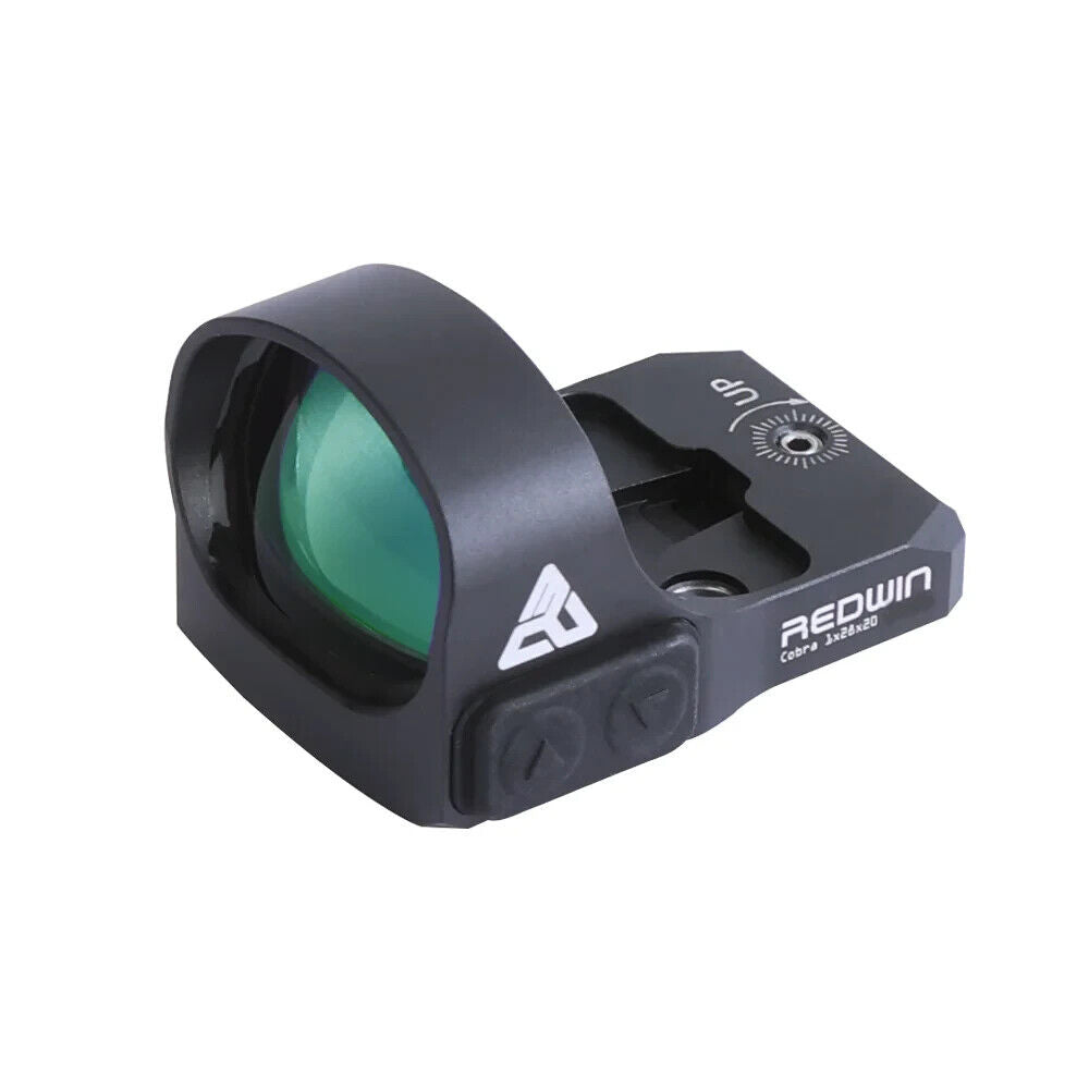 Red Win Cobra 28x20 Green Dot Sight - ALS & Manual, IPX67, 8-Level Illumination - OVERLANDERS Outfitter