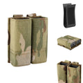 KRYDEX Tactical 9mm Pistol Magazine Pouch Mag Holder - Multicam / MOLLE Mounted - OVERLANDERS Outfitter