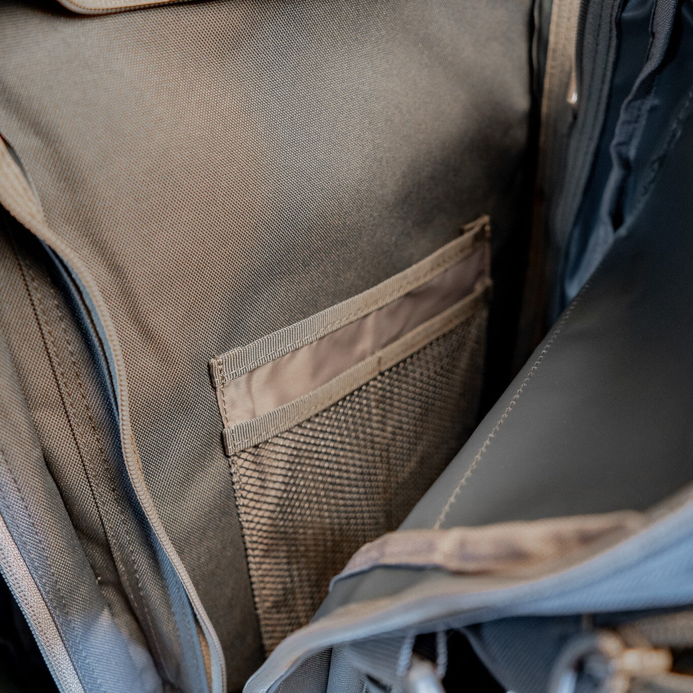 MUCITUP Rhino MUCPAC tactical backpack in grey, black, and MCBK with MOLLE webbing, 500D nylon, designed for outdoor and EDC use.