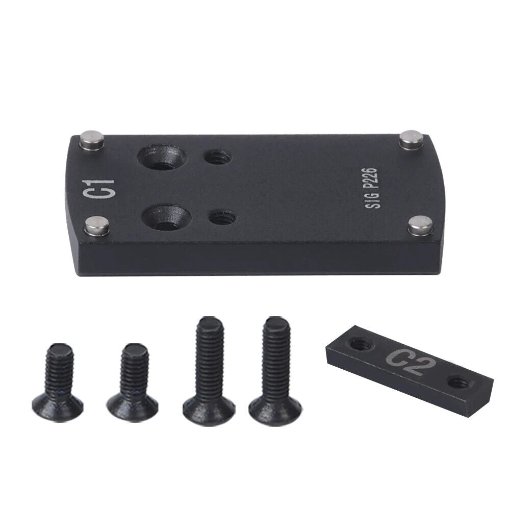 Red Win Pistol Sight Mount Bases - Glk, 1911, Sig, Beretta, Springfield, HK - We The Collective