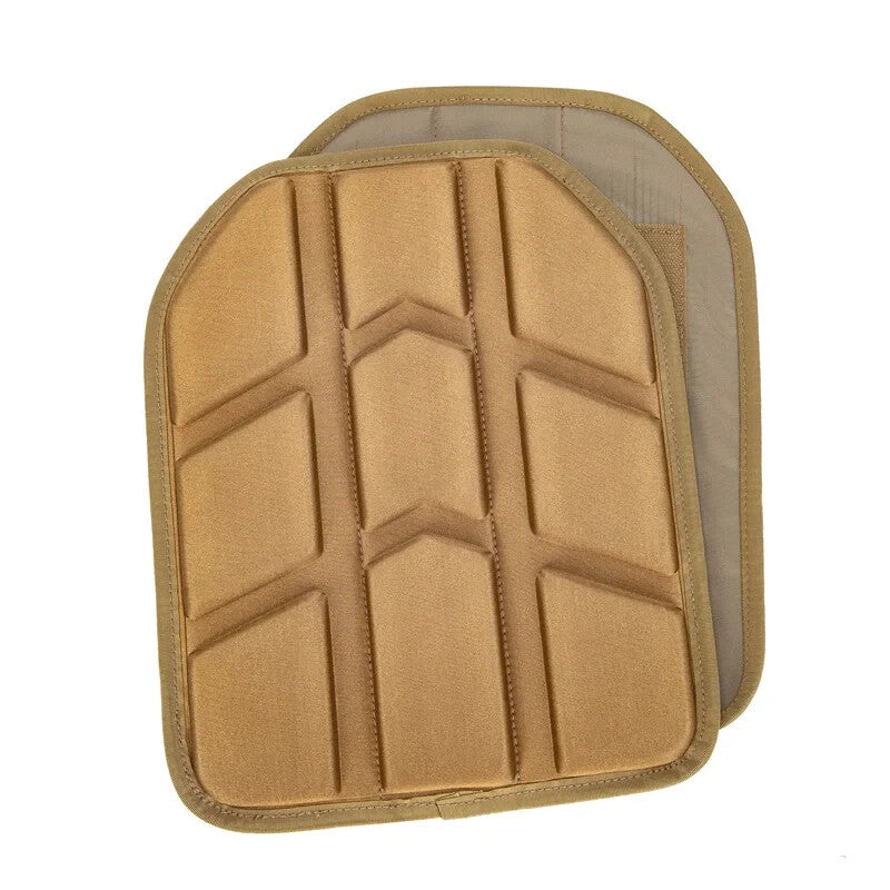 Pair of MUCITUP EVA vent pads for tactical plate carriers, offering breathable comfort and enhanced ventilation.
