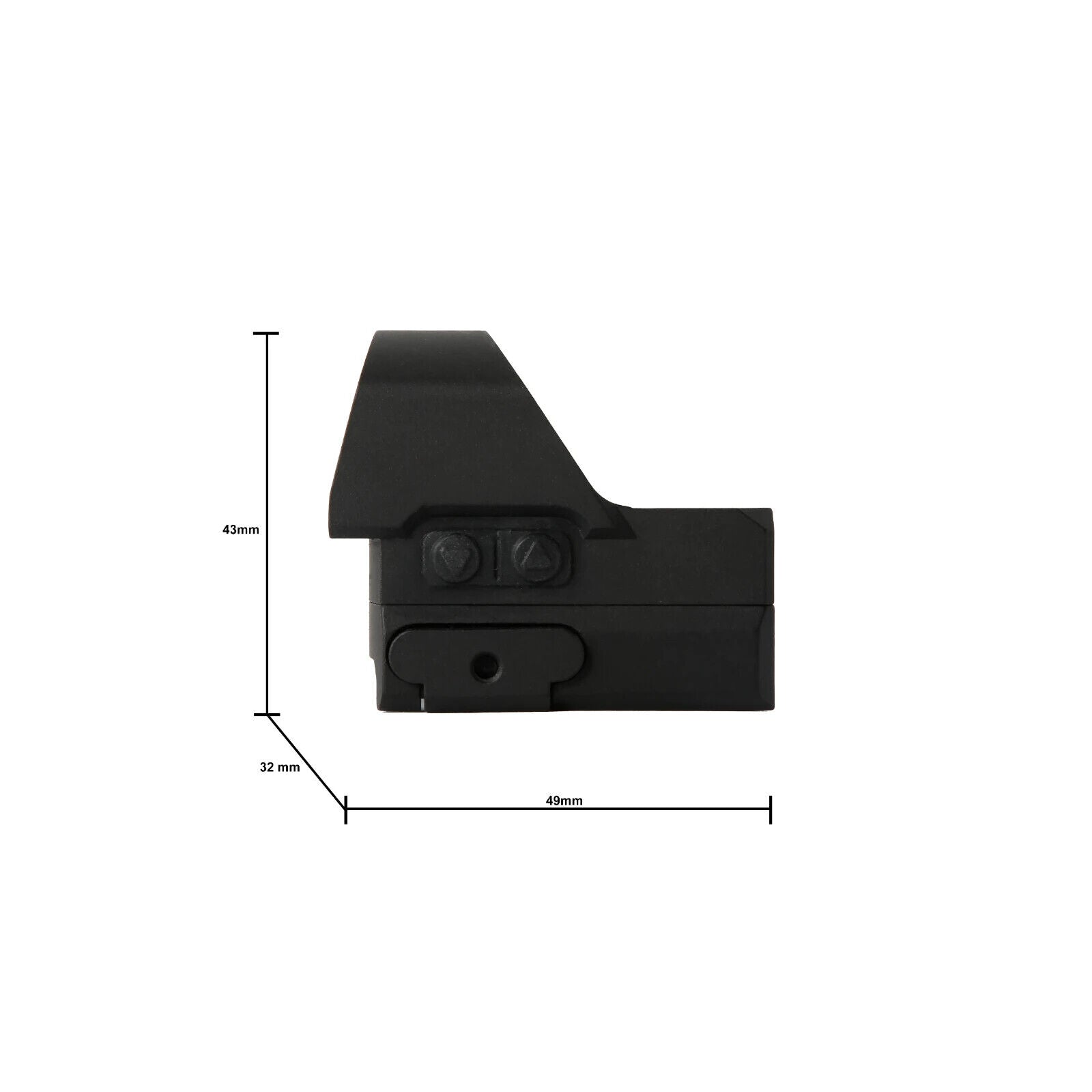 Ronnin F12, 2 MOA Micro Red Dot – RMR Footprint, Shake N’ Wake, IP67 - OVERLANDERS Outfitter