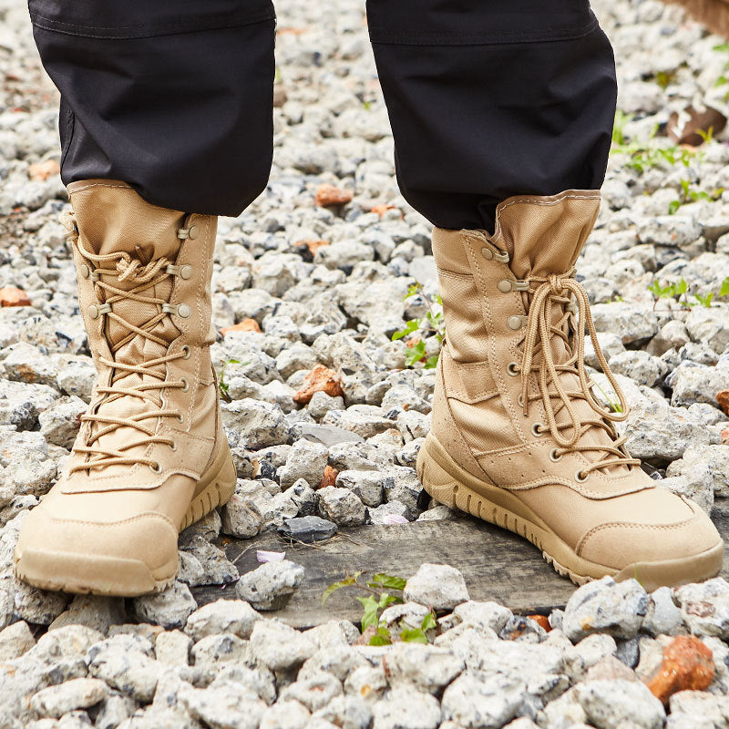Summer Tactical Desert Combat Boots for Outdoor Climbing and Adventure - OVERLANDERS Outfitter